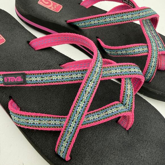 Teva Mush Women's Olowahu Sandals Size 8 - Picture 2 of 7